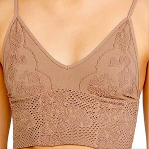 Free People Candy Seamless Bralette NWT